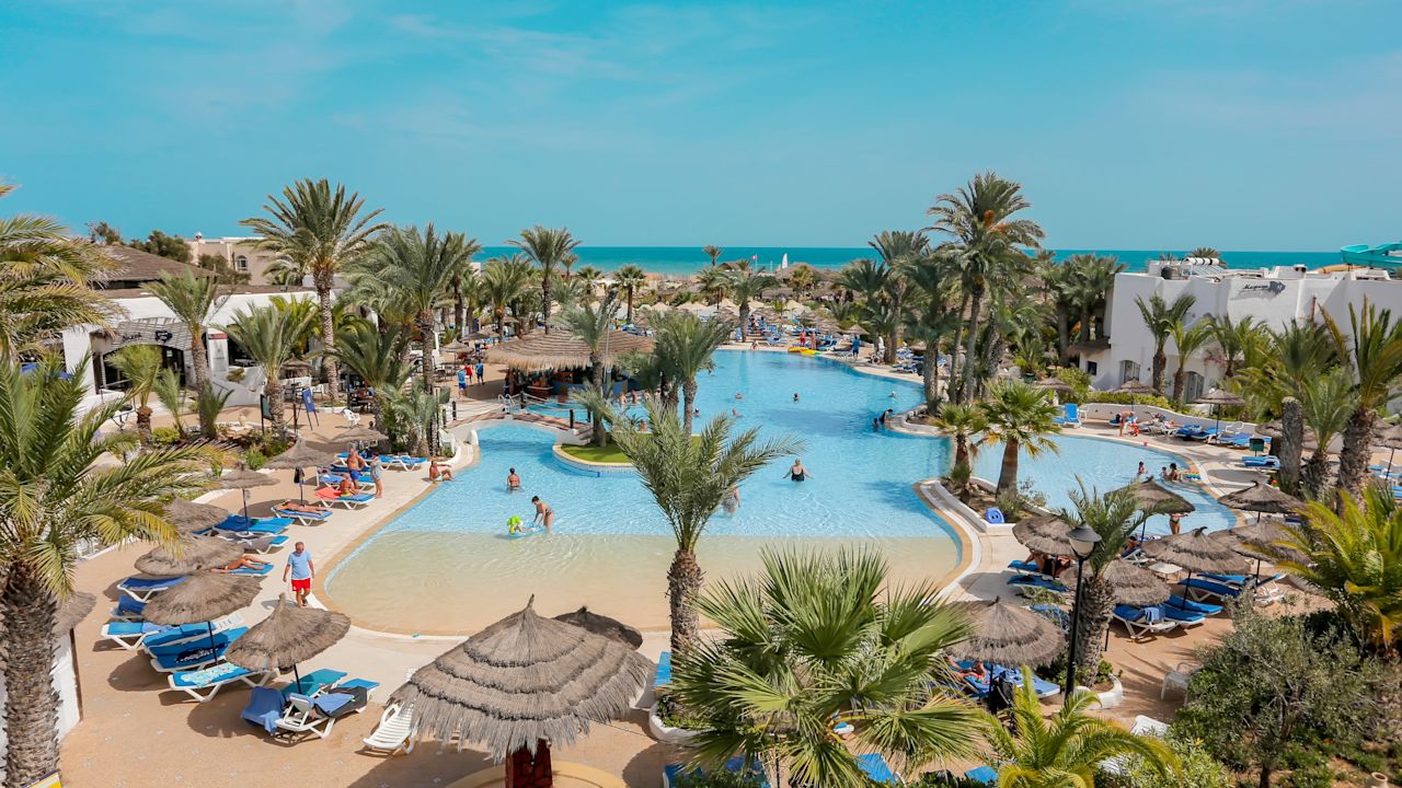 Hier können Sie das Hotel Hotel Fiesta Beach Djerba ab 868 € buchen Hotel Fiesta Beach Djerba – Hotelfoto